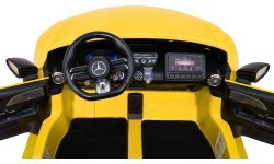 Elektromobilis Mercedes Benz GT63 AMG, dzeltens