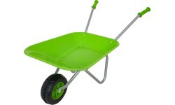 Little Gardener's Set with a Wheelbarrow Green