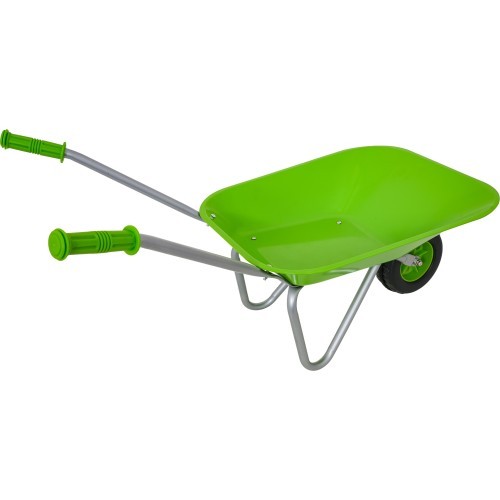 Little Gardener's Set with a Wheelbarrow Green
