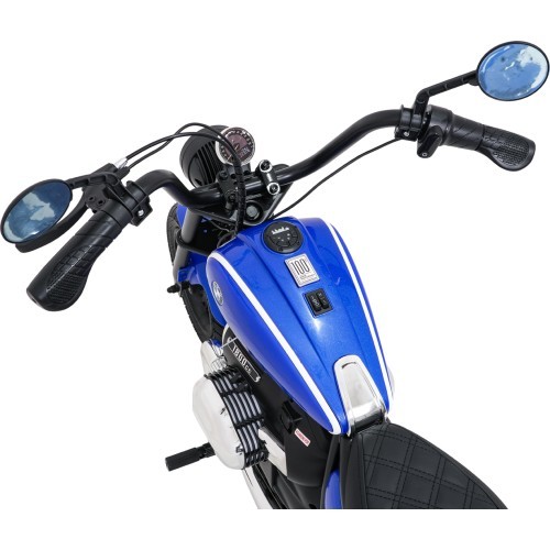 Bērnu elektromobilis BMW R18, zils