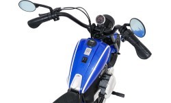 Bērnu elektromobilis BMW R18, zils