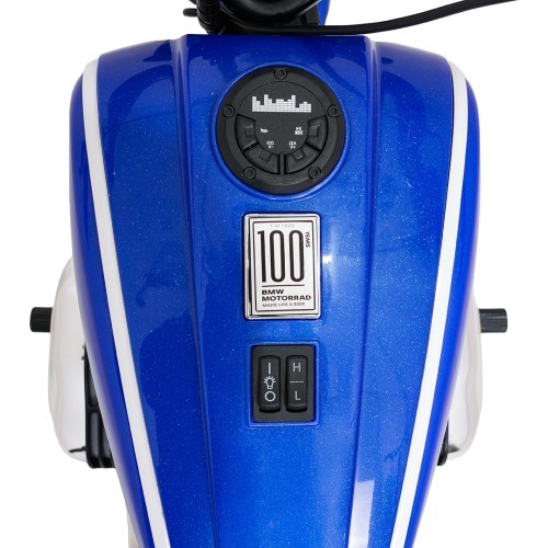Bērnu elektromobilis BMW R18, zils