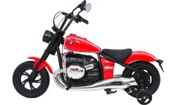 Elektriskais motocikls BMW R18, sarkans