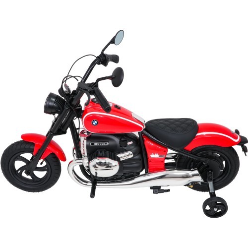 Elektriskais motocikls BMW R18, sarkans