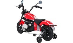 Электромотоцикл BMW R18, красный