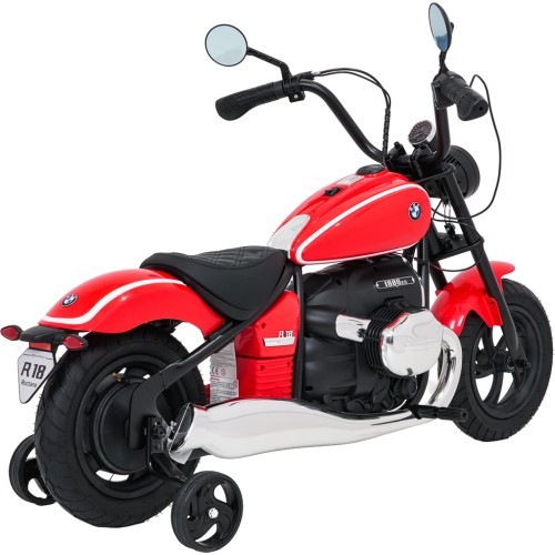 Elektriskais motocikls BMW R18, sarkans