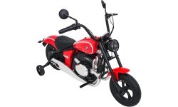 Электромотоцикл BMW R18, красный