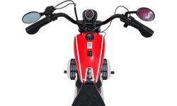 Электромотоцикл BMW R18, красный