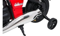 Elektriskais motocikls BMW R18, sarkans
