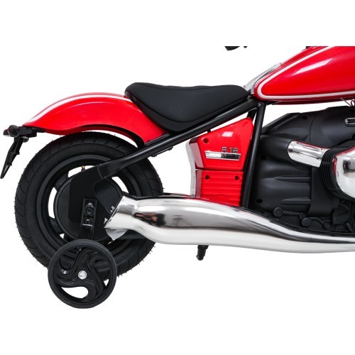 Elektriskais motocikls BMW R18, sarkans