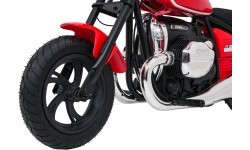 Elektriskais motocikls BMW R18, sarkans