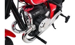 Elektriskais motocikls BMW R18, sarkans