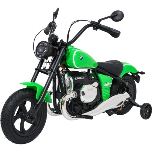 Электромотоцикл BMW R18, зелёный