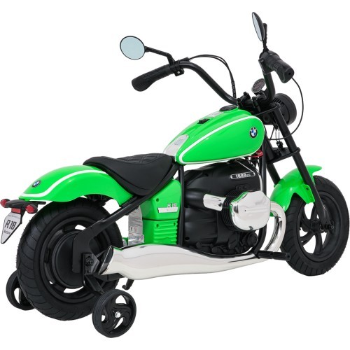 Электромотоцикл BMW R18, зелёный