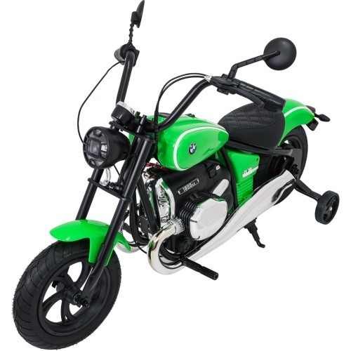 Электромотоцикл BMW R18, зелёный