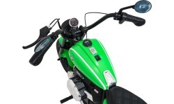Электромотоцикл BMW R18, зелёный