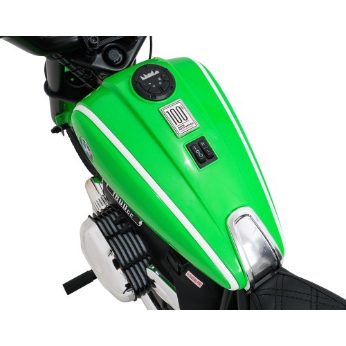 Электромотоцикл BMW R18, зелёный