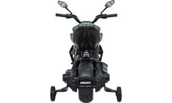 Bērnu elektriskais motocikls Ducati Diavel x Bentley, zaļš