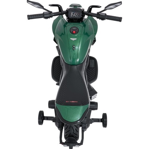Bērnu elektriskais motocikls Ducati Diavel x Bentley, zaļš