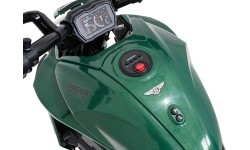 Bērnu elektriskais motocikls Ducati Diavel x Bentley, zaļš