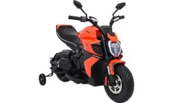 Электромобиль Ducati Diavel x Bentley, оранжевый