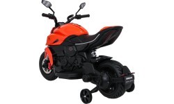 Электромобиль Ducati Diavel x Bentley, оранжевый