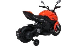 Elektromobilis Ducati Diavel x Bentley, oranžs