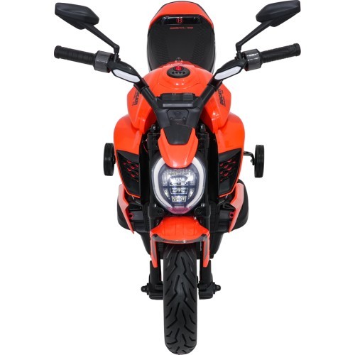 Электромобиль Ducati Diavel x Bentley, оранжевый