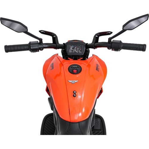 Elektromobilis Ducati Diavel x Bentley, oranžs