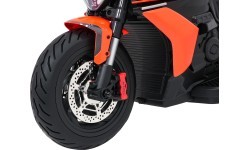 Elektromobilis Ducati Diavel x Bentley, oranžs