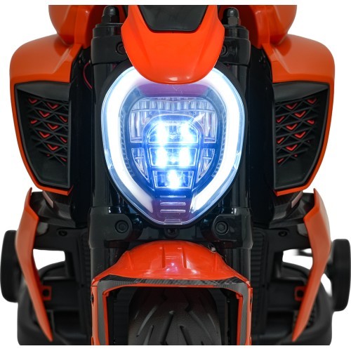 Elektromobilis Ducati Diavel x Bentley, oranžs