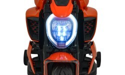 Elektromobilis Ducati Diavel x Bentley, oranžs