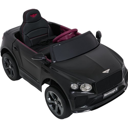 Bērnu elektromobilis Bentley Bentayga S, melns