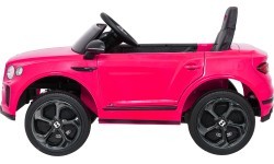 Bentley Bentayga S rozā elektromobilis bērniem