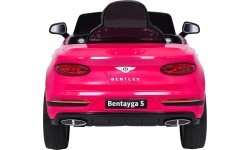 Bentley Bentayga S rozā elektromobilis bērniem