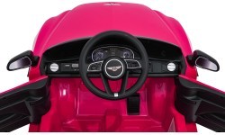 Bentley Bentayga S rozā elektromobilis bērniem