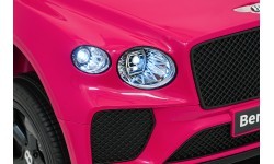 Bentley Bentayga S rozā elektromobilis bērniem