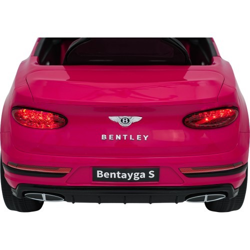 Bentley Bentayga S rozā elektromobilis bērniem