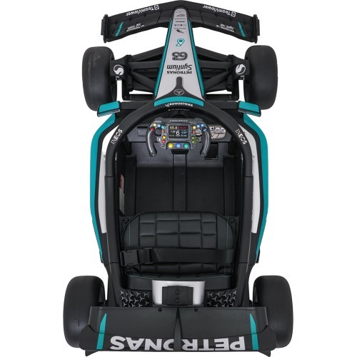 Детский электромобиль AMG PETRONAS F1, чёрный гоночный автомобиль
