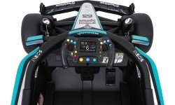 Детский электромобиль AMG PETRONAS F1, чёрный гоночный автомобиль