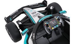 Детский электромобиль AMG PETRONAS F1, чёрный гоночный автомобиль