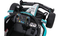 Детский электромобиль AMG PETRONAS F1, чёрный гоночный автомобиль