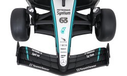 Детский электромобиль AMG PETRONAS F1, чёрный гоночный автомобиль