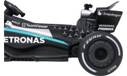 AMG PETRONAS F1 melns sacīkšu auto, bērnu elektromobilis