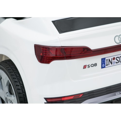 Bērnu elektromobilis Audi SQ8, balts