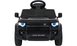 Elektromobilis bērniem Land Rover Defender, melns