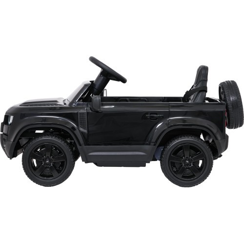 Elektromobilis bērniem Land Rover Defender, melns