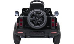 Elektromobilis bērniem Land Rover Defender, melns