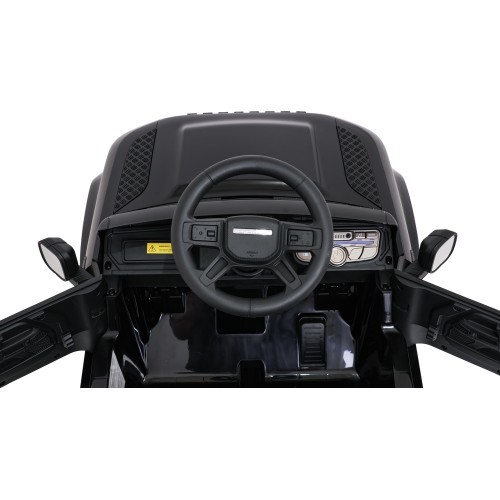 Elektromobilis bērniem Land Rover Defender, melns