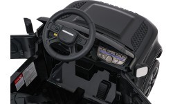 Elektromobilis bērniem Land Rover Defender, melns